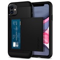 Carcasa Spigen Slim Armor CS para iPhone 11 - Negro