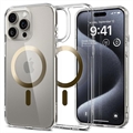 Carcasa Spigen Ultra Hybrid Mag para iPhone 15 Pro Max - Dorado / Claro