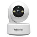 SriHome SH064 Cámara de seguridad para interiores de 8MP - Blanca