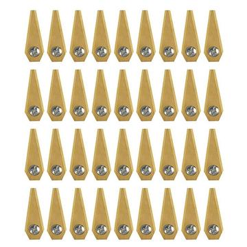 Cuchillas de acero inoxidable para robot cortacésped Bosch Indego - 36 uds.