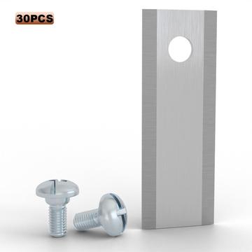 Cuchillas de acero inoxidable para robot cortacésped Stiga series A y G - 36 uds.