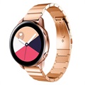 Corea de Acero Inoxidable para Samsung Galaxy Watch Active - Rosa Dorado