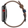 Correa de Cuero Stitched para Apple Watch Series 5/4/3/2/1 - 42mm, 44mm - Marrón