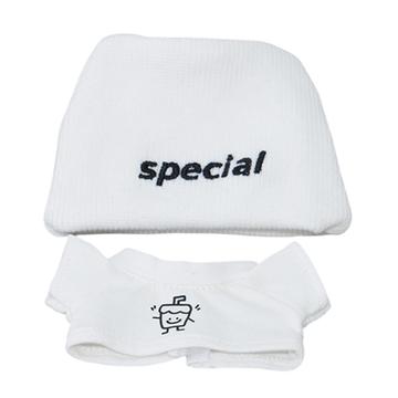 Ropa Street Style para Muñeca Labubu 17cm - 2 Pcs. - Blanco