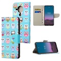 Funda Estilo Cartera Style Series para Huawei P20 Pro - Mariposas / Círculos