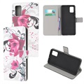 Funda Estilo Cartera Style Series para Huawei P20 Pro - Mariposas / Círculos