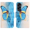 Funda Style para Honor 90 Lite/X50i - Estilo Cartera - Mariposa Azul