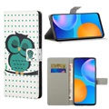Funda Estilo Cartera Style Series para Huawei P20 Pro - Mariposas / Círculos
