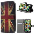 Funda Style para iPhone X / iPhone XS - Estilo Cartera - Bandera de Reino Unido