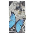 Funda Estilo Cartera Style Series para iPhone 11 Pro - Mariposa Azul