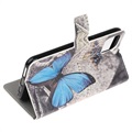 Funda Estilo Cartera Style Series para iPhone 11 Pro - Mariposa Azul