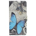 Funda Estilo Cartera Style Series para iPhone 11 - Mariposa Azul