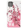 Funda Estilo Cartera Style Series para iPhone 11 - Flores Rosas
