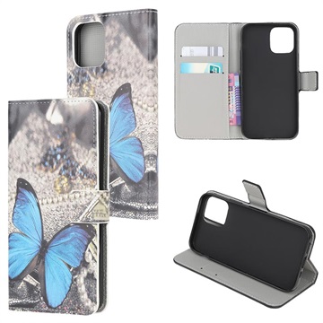 Funda Estilo Cartera Style Series para Huawei P20 Pro - Mariposas / Círculos