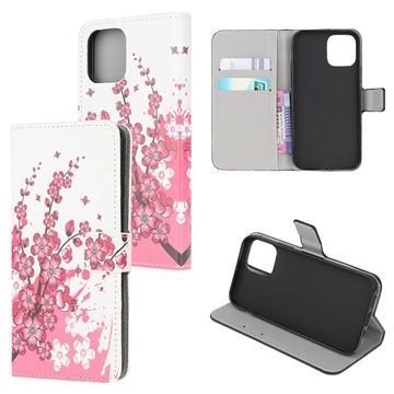 Funda Estilo Cartera Style Series para Huawei P20 Pro - Mariposas / Círculos