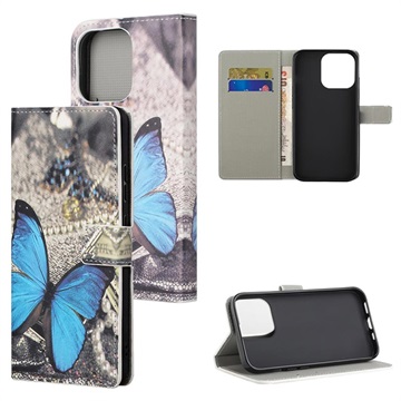 Funda Estilo Cartera Style Series para Huawei P20 Pro - Mariposas / Círculos