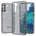Funda Híbrida Stylish Glitter Series para Samsung Galaxy S21 5G