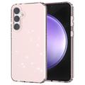 Carcasa de TPU Stylish Glitter para Samsung Galaxy S23 FE - Rosa