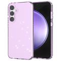 Carcasa de TPU Stylish Glitter para Samsung Galaxy S23 FE - Púrpura