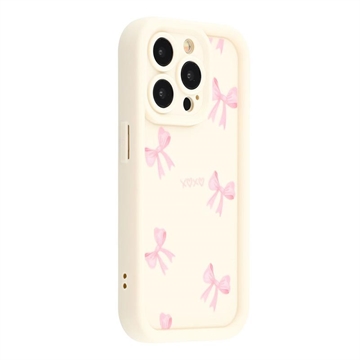Elegante funda de TPU antichoque para iPhone 14 Pro con bordes elevados