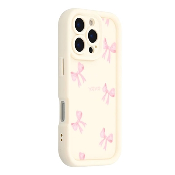 Elegante funda de TPU antichoque para iPhone 16 Pro con bordes elevados