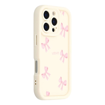 Elegante funda de TPU antichoque para iPhone 16 Pro Max con bordes elevados