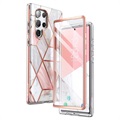 Carcasa Híbrida Supcase Cosmo para iPhone 11 Pro - Mármol Rosa