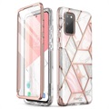 Carcasa Híbrida Supcase Cosmo para iPhone 11 - Mármol Rosa