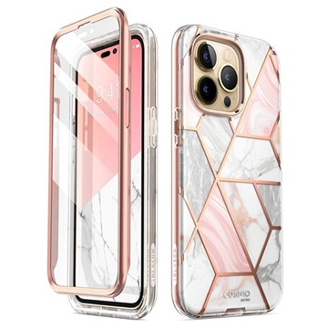 Carcasa Híbrida Supcase Cosmo para iPhone 11 - Mármol Rosa