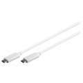 3Sixt 3S-0485 USB-C 3.1 Charging And Sync Cable - 1m - White