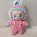 Conjunto Sudadera Muñeca Labubu 17cm - Rosa