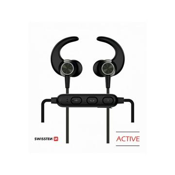 Auriculares intrauditivos inalámbricos Swissten Active - Negro