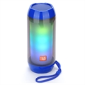 LED Flame Atmosphere Bluetooth Speaker BTS-596 - Black