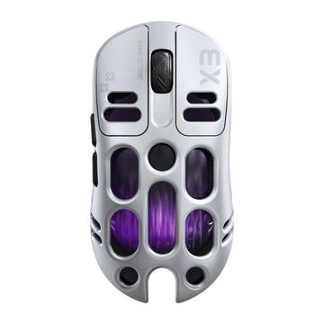 Ratón T-WOLF X3 Ratón para juegos de tres modos para eSports - Plata