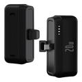 T160 Mini Portable USB-C Power Bank - PD 20W, 5000mAh - Negro