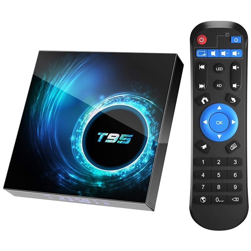 eso es todo Promover gloria Caja TV Android 10.0 con Kodi 18.1 T95 Smart 6K - 4GB RAM/64GB ROM