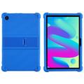 Funda de silicona con soporte TCL Tab 10L/10 HD 4G - Azul