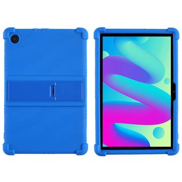 Funda de silicona con soporte TCL Tab 10L/10 HD 4G - Azul