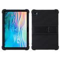 Funda de silicona con soporte para TCL Tab 10s - Negro