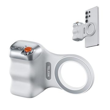TELESIN Empuñadura Bluetooth para cámara compatible con MagSafe - Certificado MFi