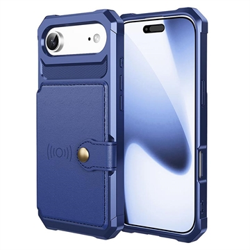 Funda de TPU con Tarjetero para iPhone Air - Azul