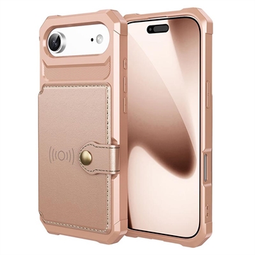 Funda de TPU con Tarjetero para iPhone Air - Rosa