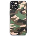 Carcasa Híbrida Serie Camouflage para iPhone 14 Plus - Verde