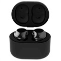 TWS X6 True Wireless Touch Controlled Earbuds - Black
