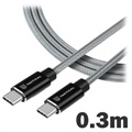 Cable USB 3.0 / USB Tipo-C Goobay - 3m - Negro