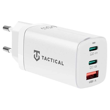 Cargador de Pared Rápido Tactical FlashBang GaN - 65W - Blanco