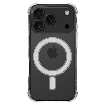 Funda Tactical MagForce Plyo para iPhone 17 Pro con esquinas reforzadas y MagSafe - Transparente
