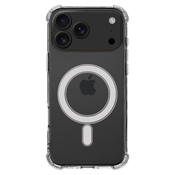 Funda Tactical MagForce Plyo para iPhone 17 Pro Max con esquinas reforzadas y MagSafe - Transparente