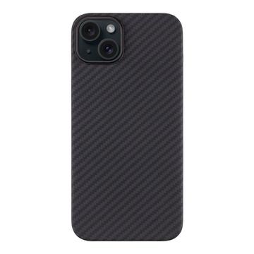 Carcasa para iPhone 15 Plus Tactical MagForce - Fibra de Carbono / Negro