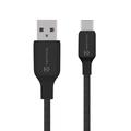 Cable USB-A / USB-C Tactical Stitch Thread - 0.3m, 15W - Negro